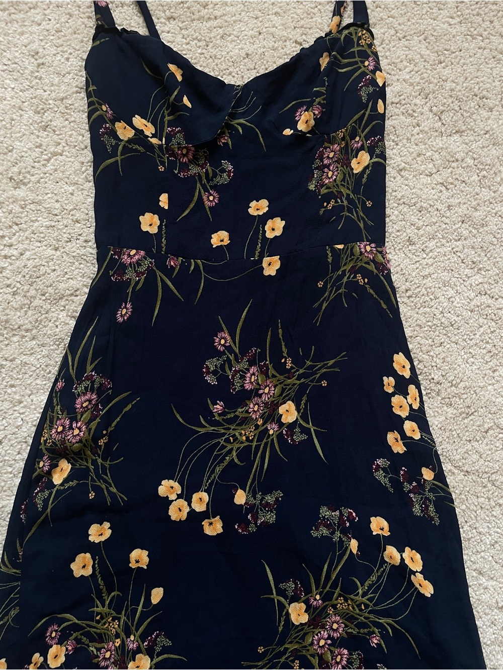Reformation Nikita Dress In Mademoiselle size 8 - Picture 7 of 14